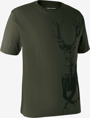 T-shirt med hjort
