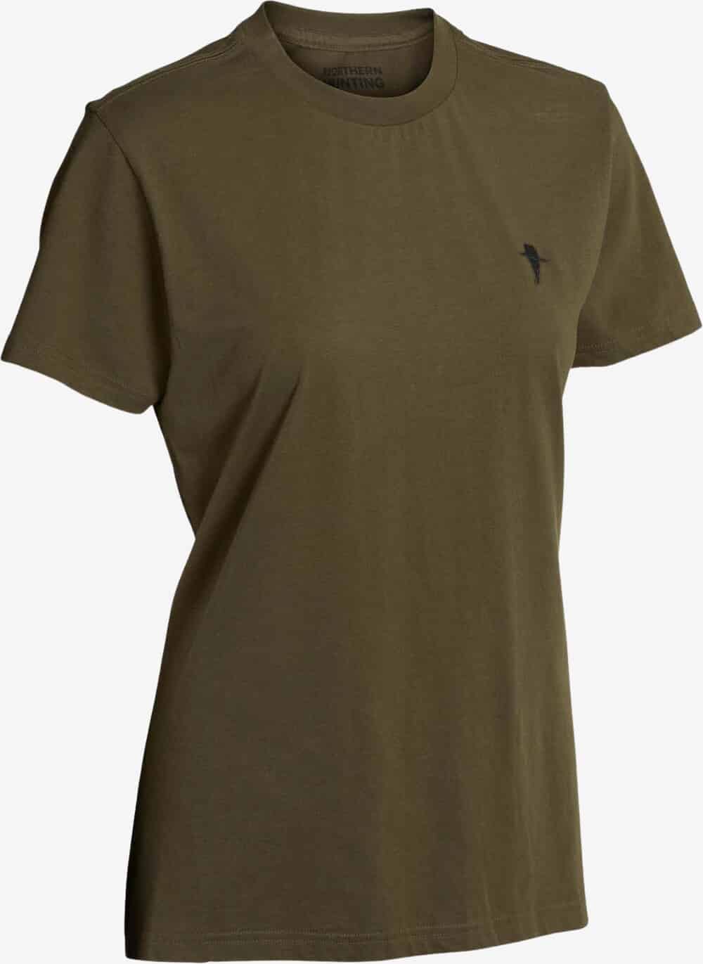 Se Northern Hunting - Helka T-shirt (Grøn) - XL hos Friluft.dk