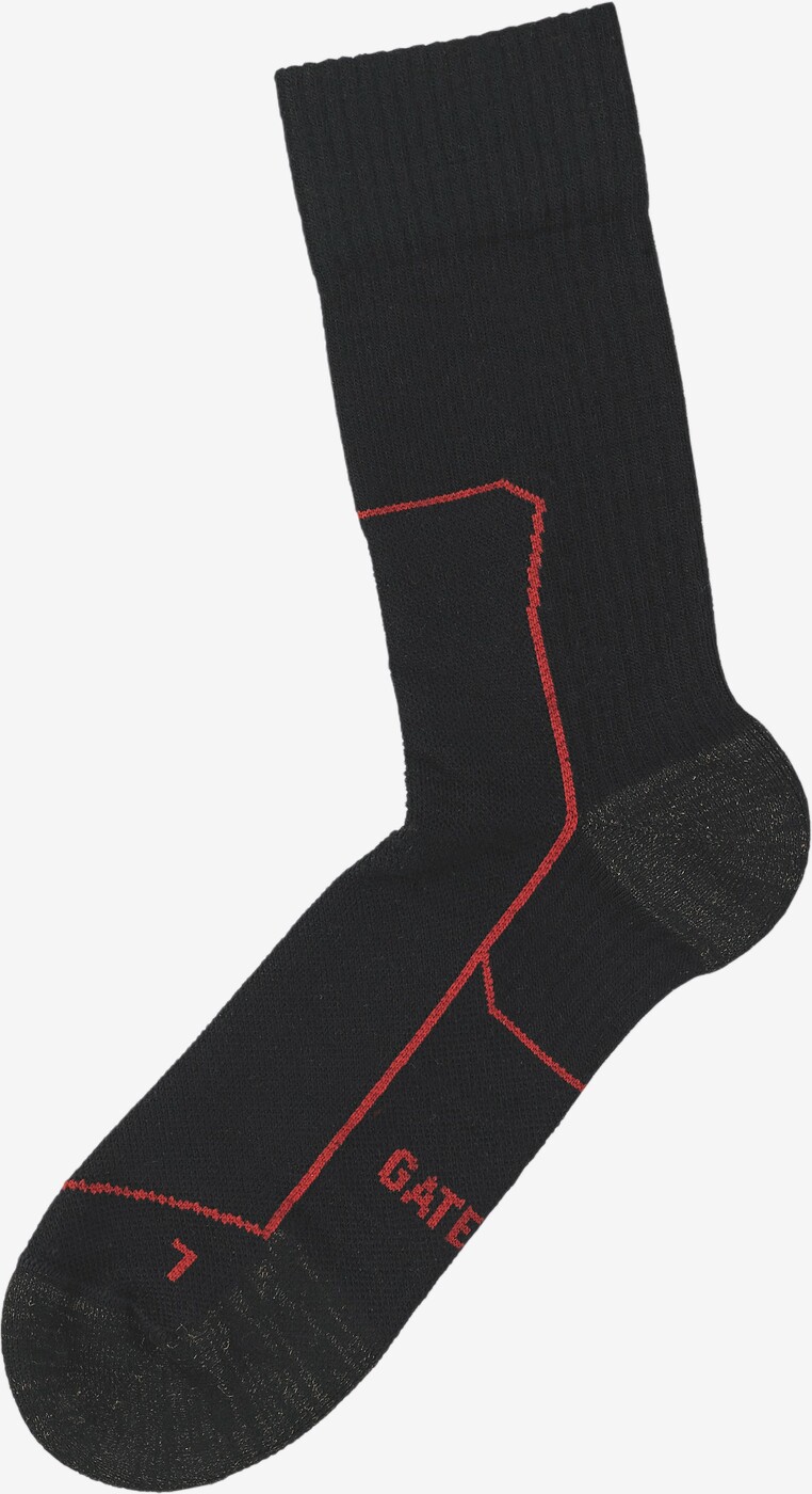 Billede af Gateway1 - Daywalker crew sock (Black) - L hos Friluft.dk