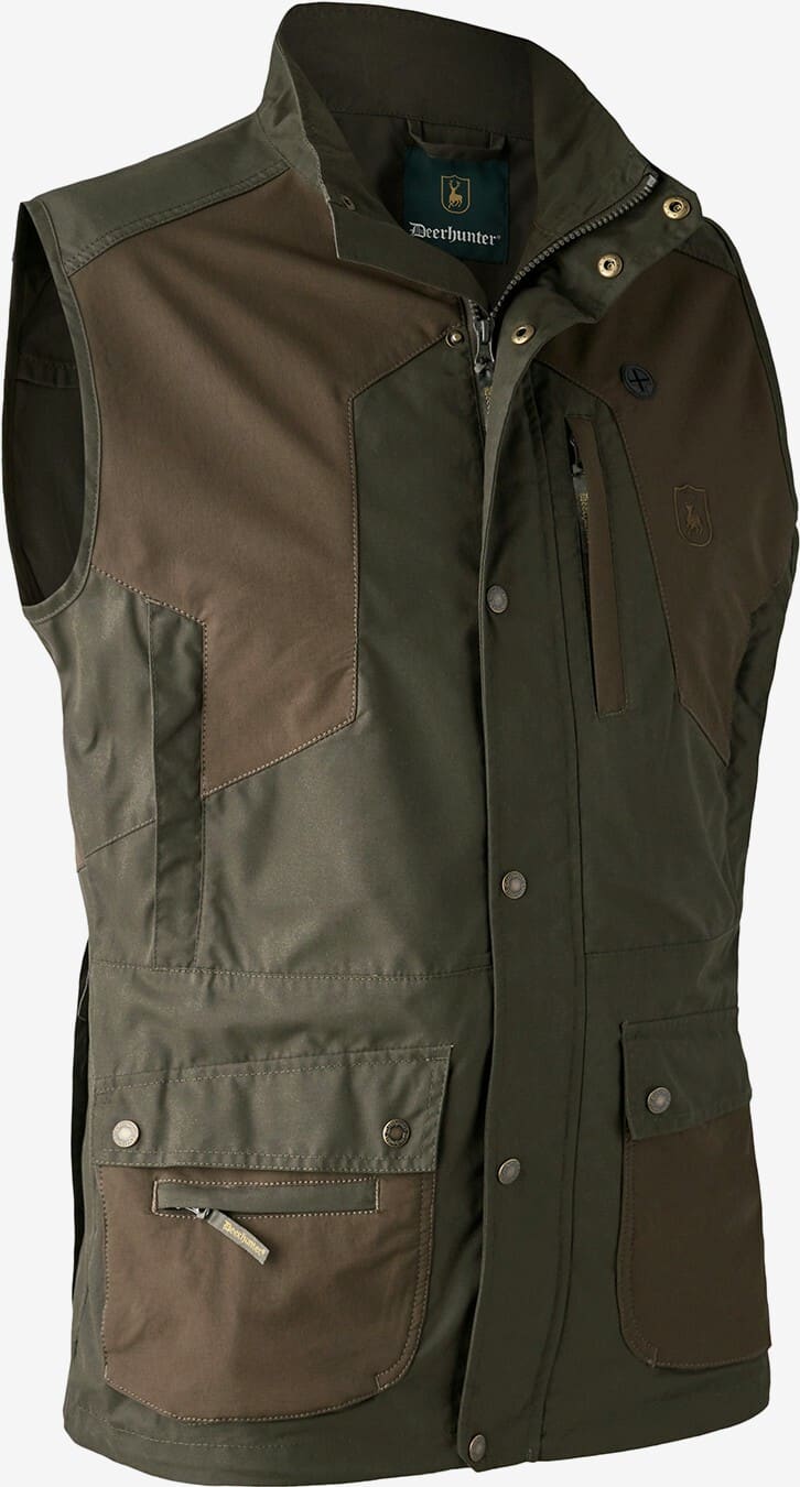 Se Deerhunter - Strike vest (Deep Green) - 60 (3XL) hos Friluft.dk