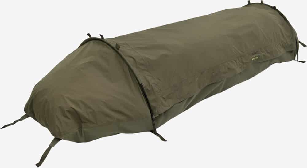 Se Carinthia - Micro Tent Plus Gore-Tex bivy bag (Oliven) hos Friluft.dk