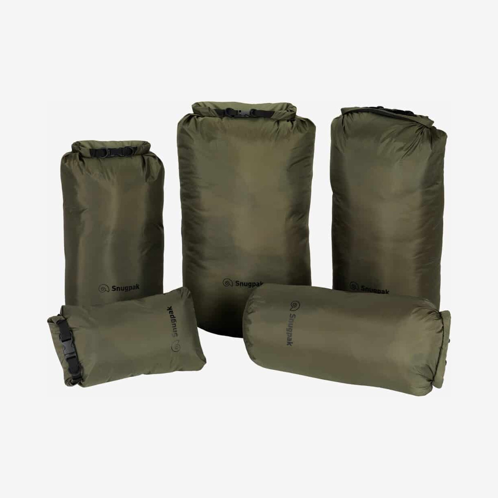 Snugpak - Dri-Sak vandtætte poser (Olive) - S