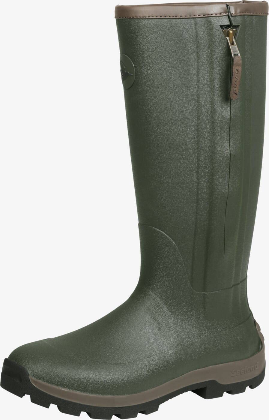 Billede af Seeland - Noble zip boot (Grøn) - 44