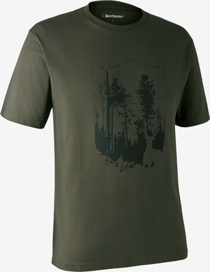 T-shirt med skjold