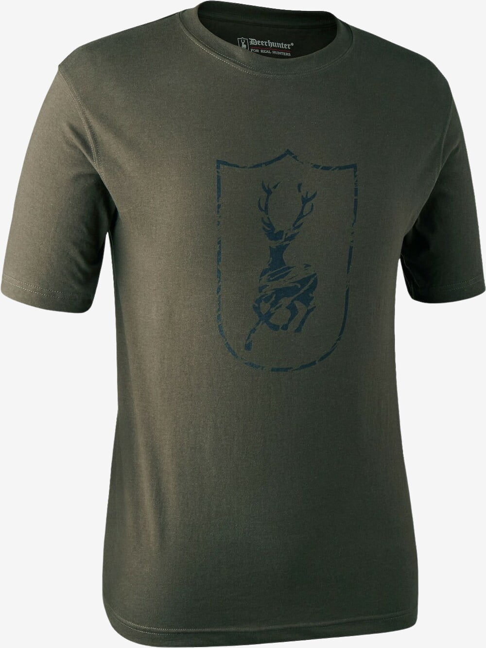 Deerhunter - Logo t-shirt (Bark Green) - S