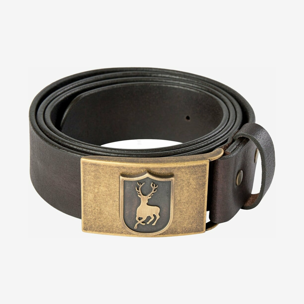 Deerhunter - Læderbælte (Dark Brown)