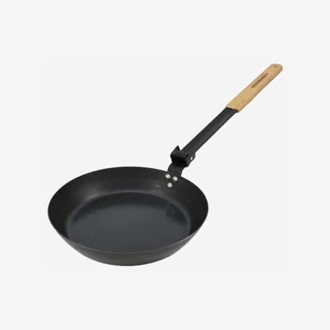 Muurikka - Campfire pande med foldbart håndtag