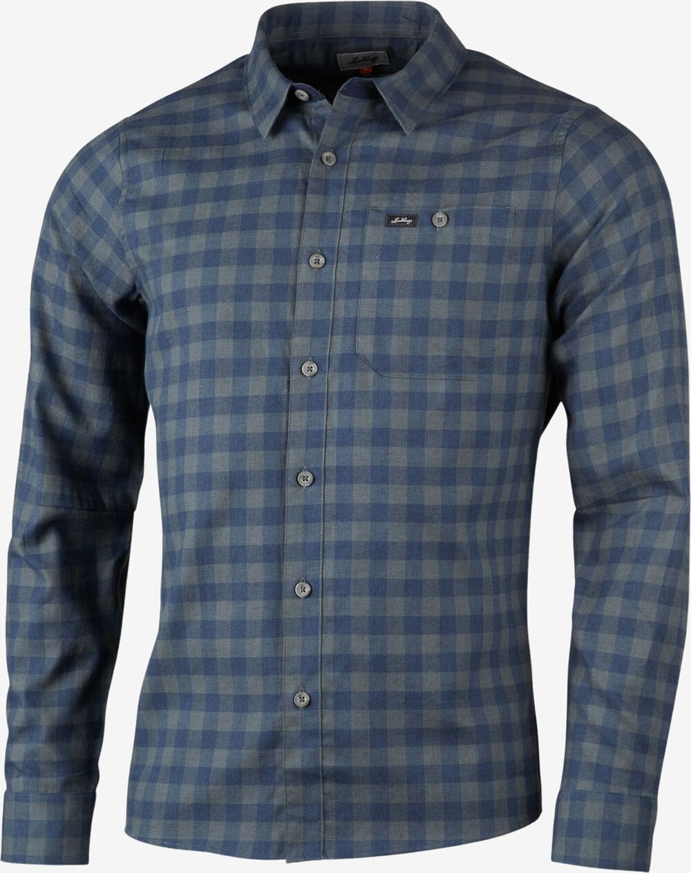 Se Lundhags - Ekren LS skjorte (Deep Blue) - 2XL hos Friluft.dk
