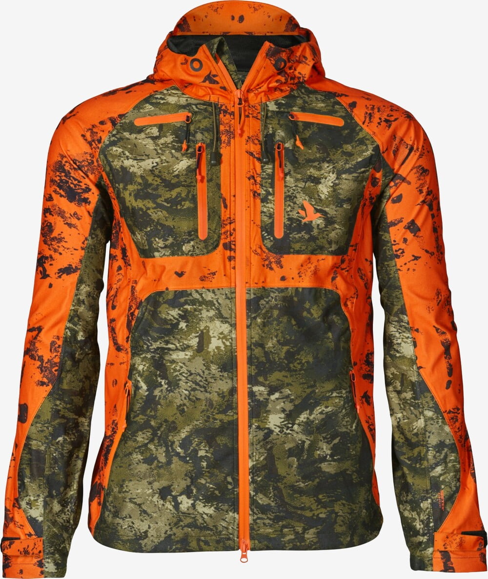 Billede af Seeland - Vantage jakke (InVis green/InVis orange blaze) - 56 (XL) hos Friluft.dk