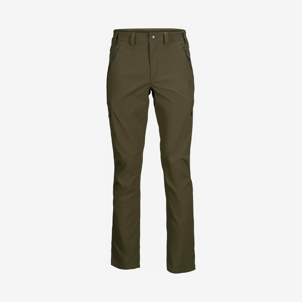 Seeland - Outdoor stretch bukser (Pine green) - 48 (S)