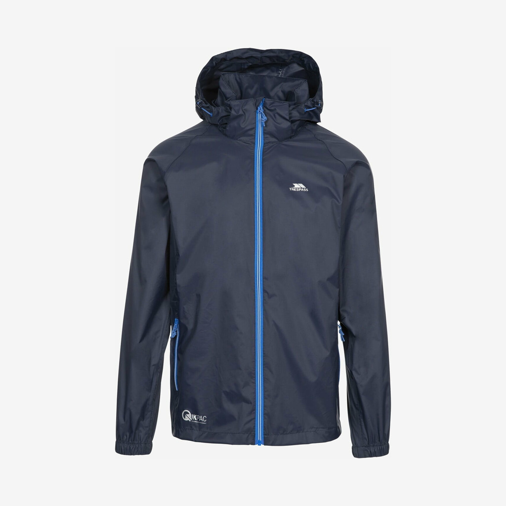 Trespass - Qikpac X regnjakke (Blå) - L
