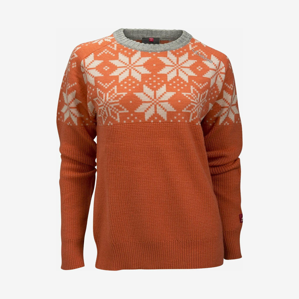 Ulvang - Rav Kiby o-neck dame (Orange) - L