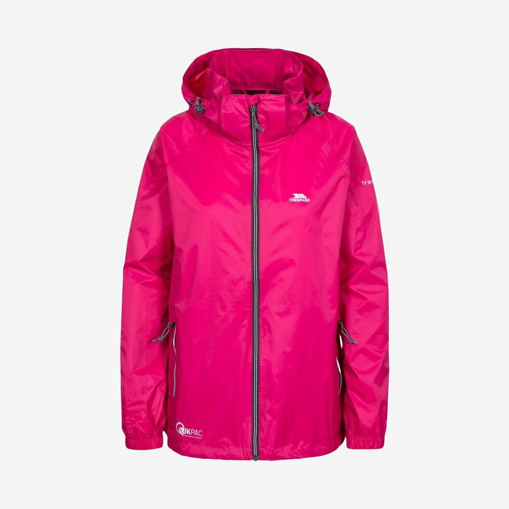 Trespass - Qikpac X regnjakke (Lyserød) - XL