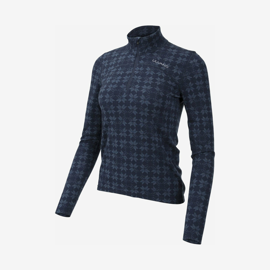 Ulvang - Maristua turtle neck m/ lynlås (Blå) - L