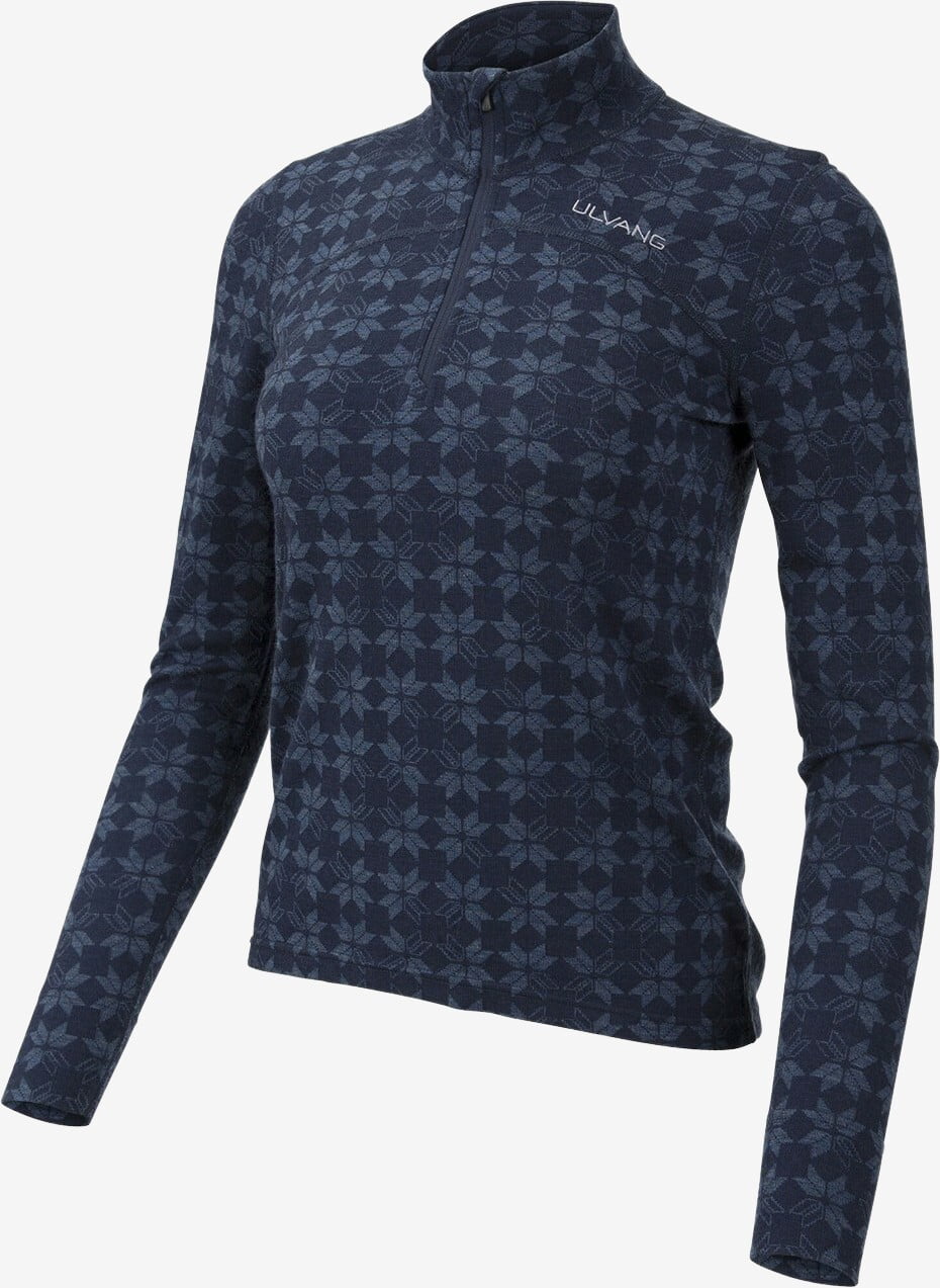 Ulvang - Maristua turtle neck m/ lynlås (Blå) - XS