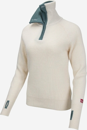 Rav sweater med lynlås