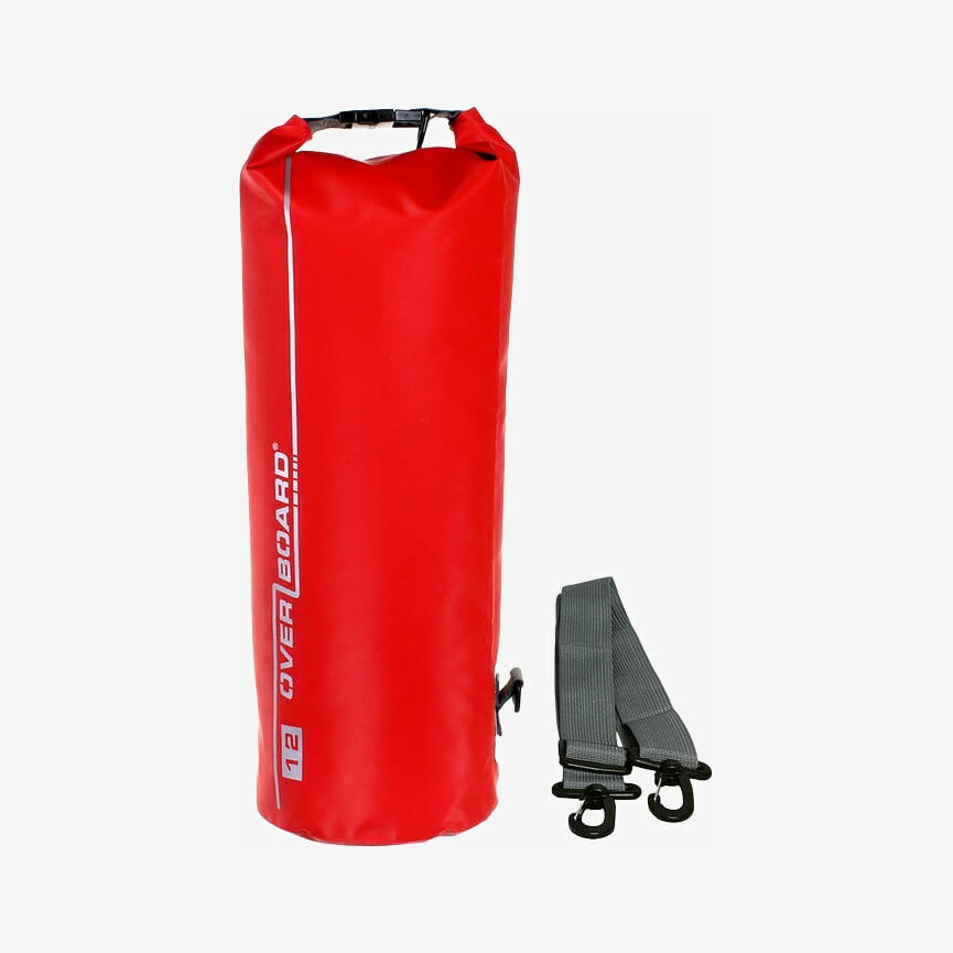 Overboard - Vandtæt Dry Bag 12l (rød)