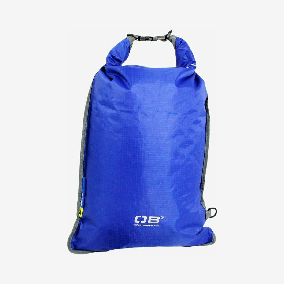 Overboard - Flad dry bag 30L (Blå)
