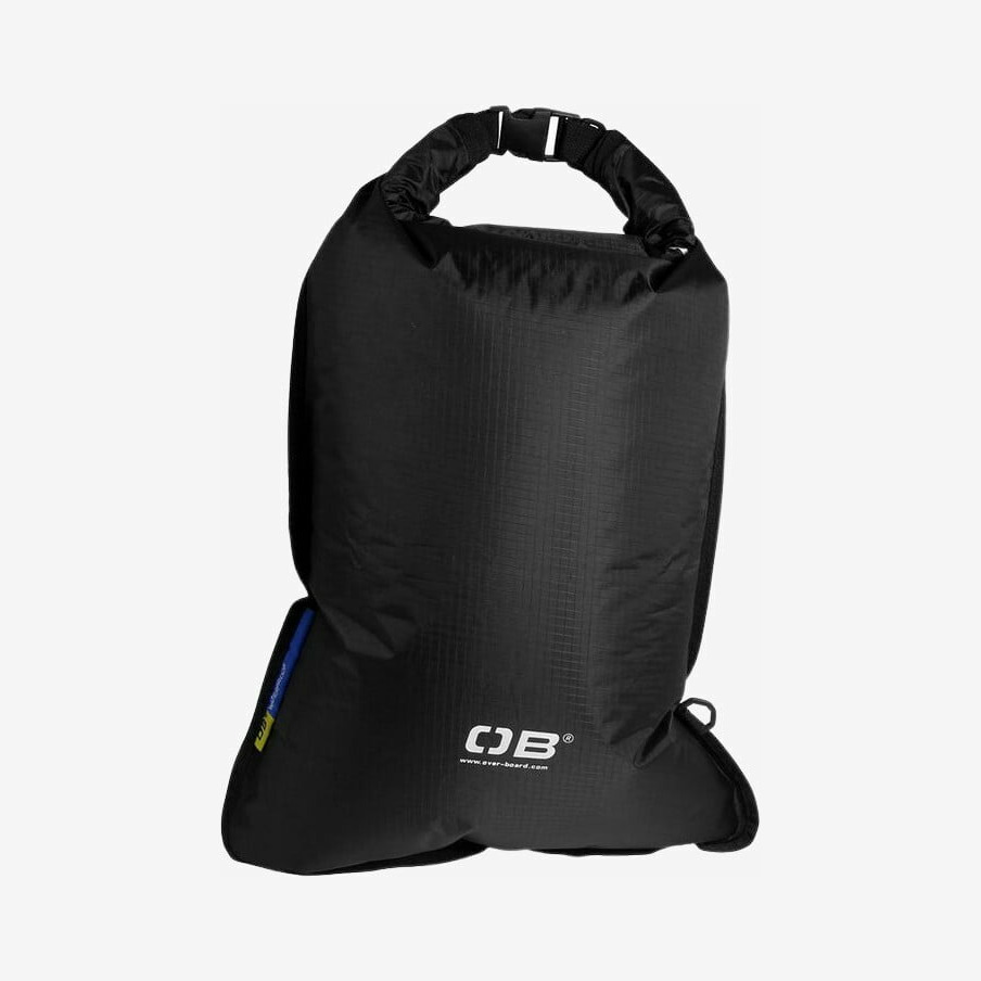 Overboard - Flad dry bag 30L (Sort)