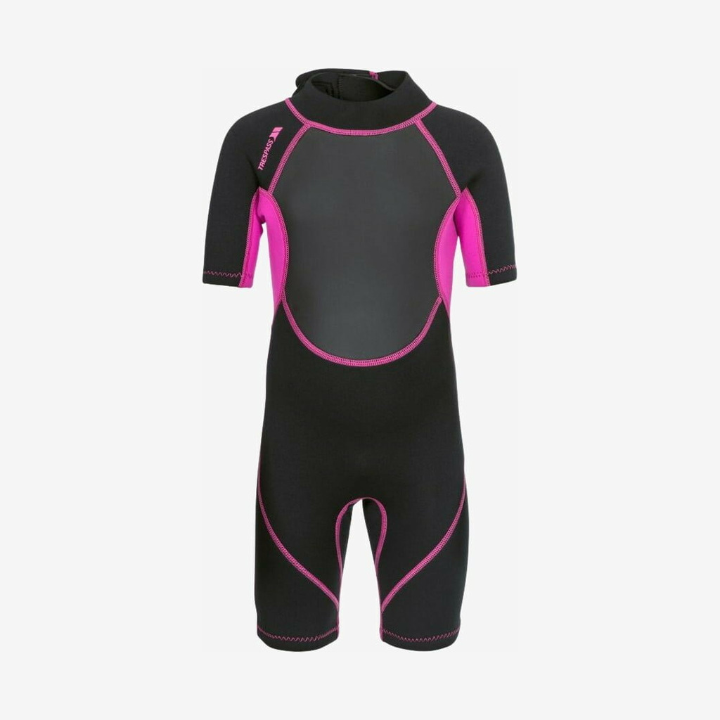 Trespass - Scubadive Kids kort våddragt (Sort) - 3-4 år