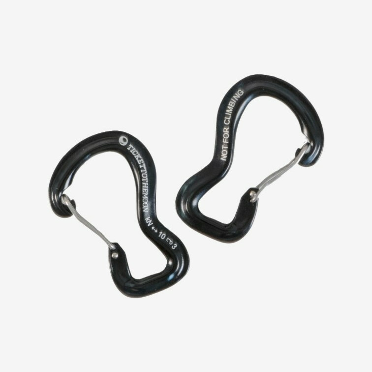 Ticket to the Moon Carabiner 10 kN, Karabinhager, 2 stk.