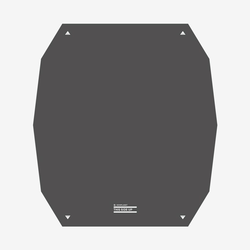 Heimplanet - Backdoor teltunderlag (Sort)