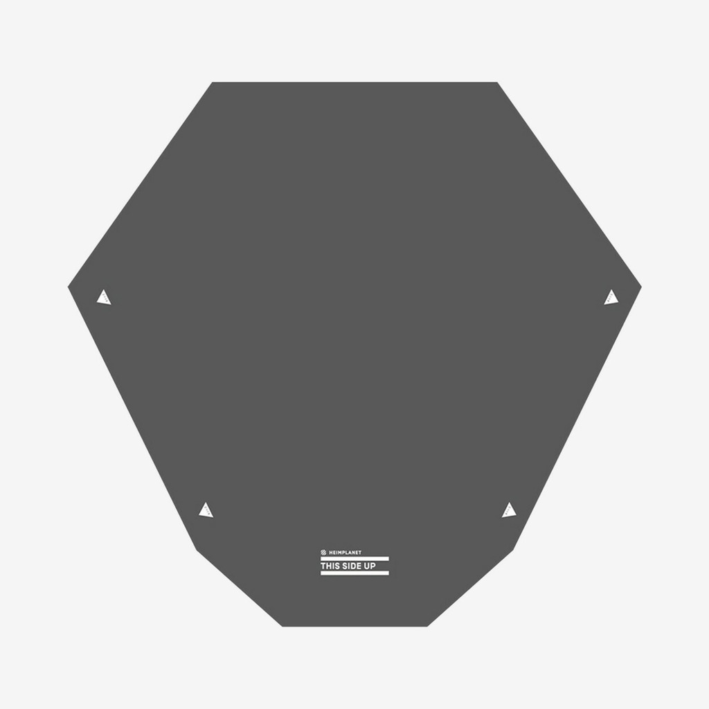 Heimplanet - Fistral Teltunderlag (sort)