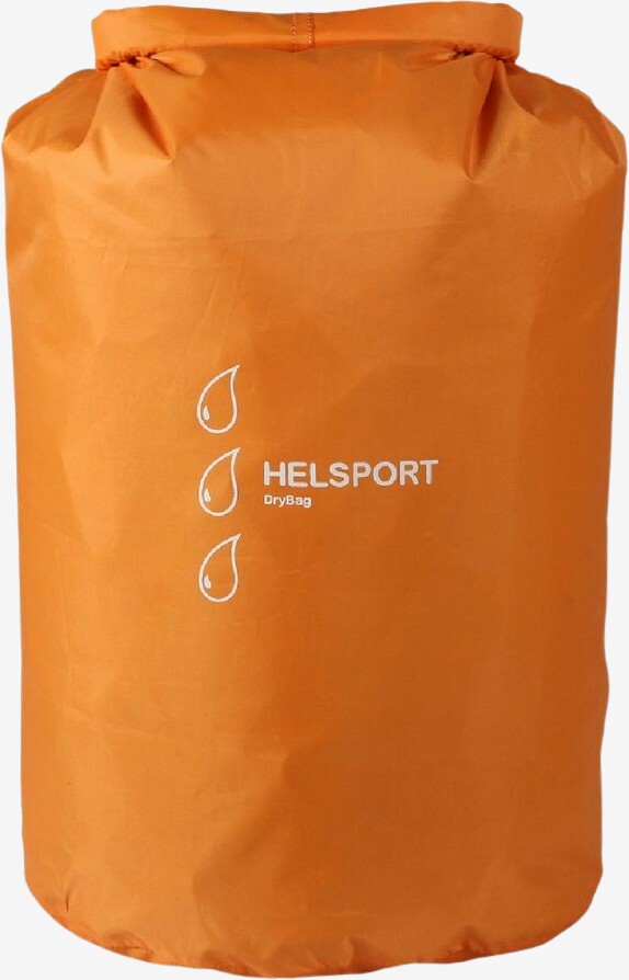 Se Helsport Waterproof Stuff Sack 20l Mandarin - Drybag hos Friluft.dk