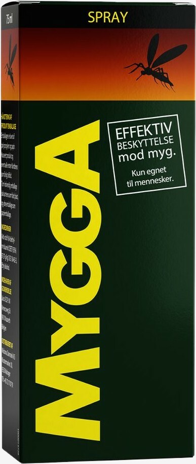 MyggA - Myggespray DEET 9,5% 75 ml