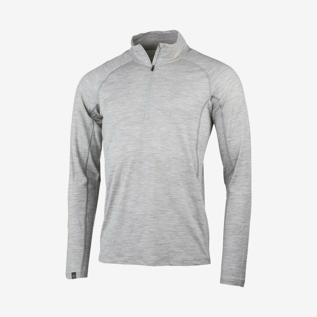 Lundhags - Gimmer Merino Lt Ms 1/2 Zip (Grå) - S