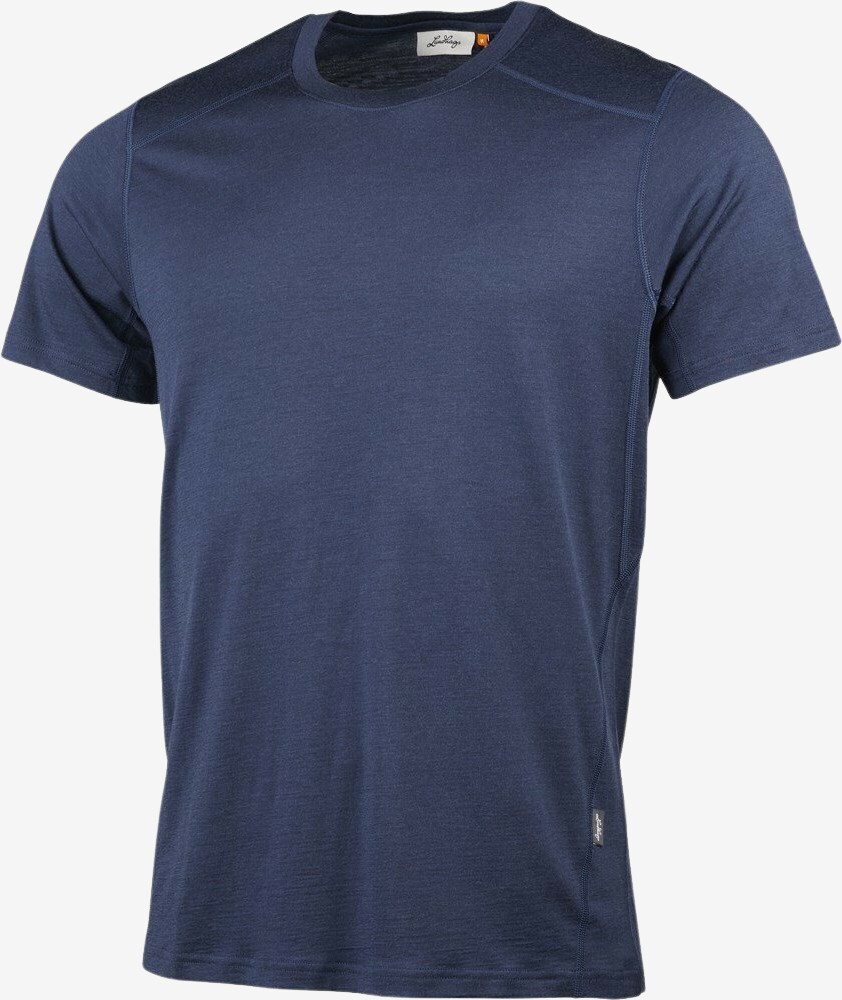 Se Lundhags - Gimmer Merino t-shirt (Blå) - XL hos Friluft.dk