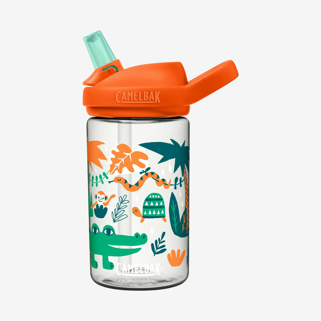 Camelbak Eddy+ Kids 0,4L vandflaske, Jungle Animals