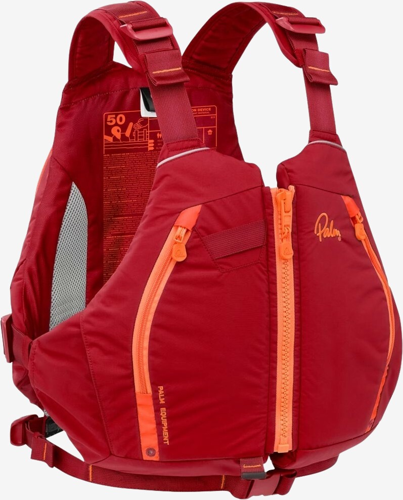 Palm - Peyto PFD kajakvest (Rød) - XS/S