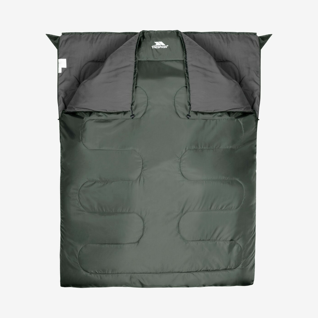 Trespass - Catnap Dobbeltsovepose (grøn)