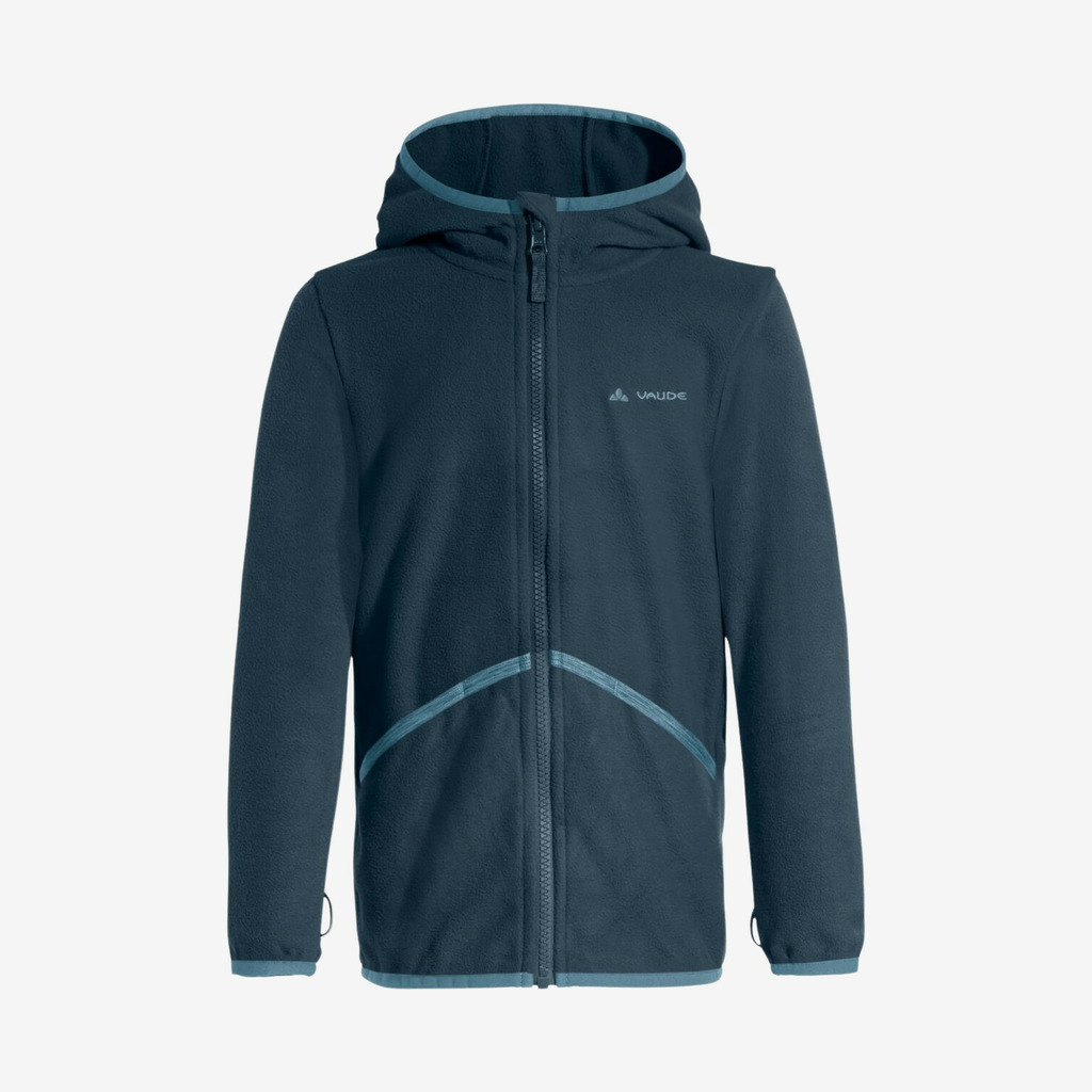 Vaude - Pulex hættetrøje med lynlås (Blå) - 92
