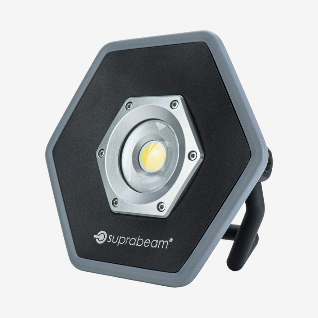 Suprabeam Arbejdslampe W2r Alu 2200lm, 5200mAh Vandafvisende og støvtæt IP65
