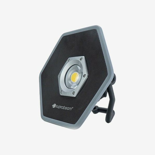 Suprabeam Arbejdslampe W4r Alu 4400lm, 5200mAh Vandafvisende og støvtæt IP65