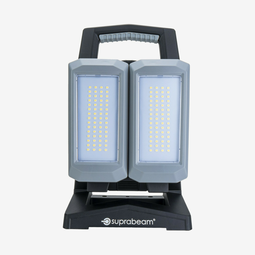 Suprabeam Arbejdslampe W6r 4600lm, 5200mAh Vandafvisende og støvtæt IP54
