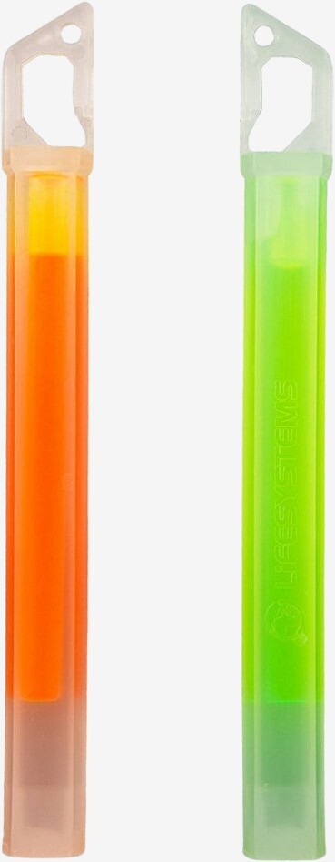 Lifesystems glow sticks orange/grøn