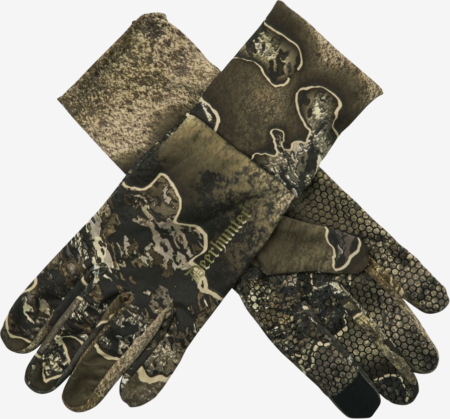 Deerhunter - Excape handsker med silikonegreb (Camouflage) - M