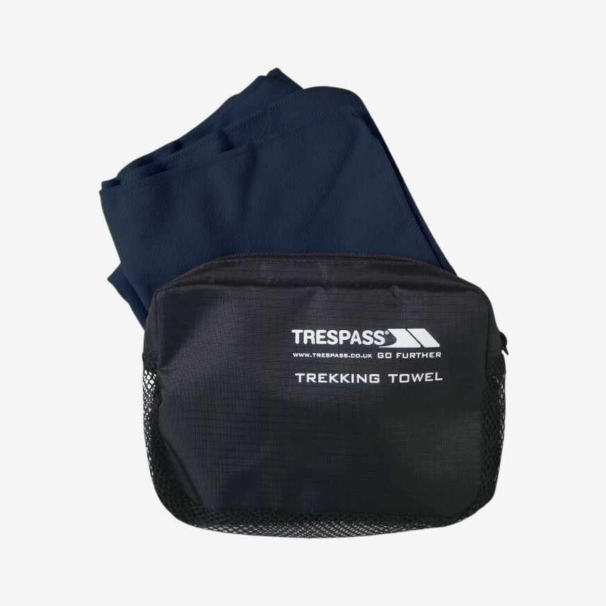 Trespass - Soaked antibakterielt håndklæde (Blå)