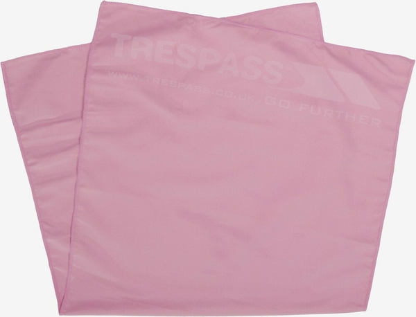 Trespass Soaked antibakterielt håndklæde pink
