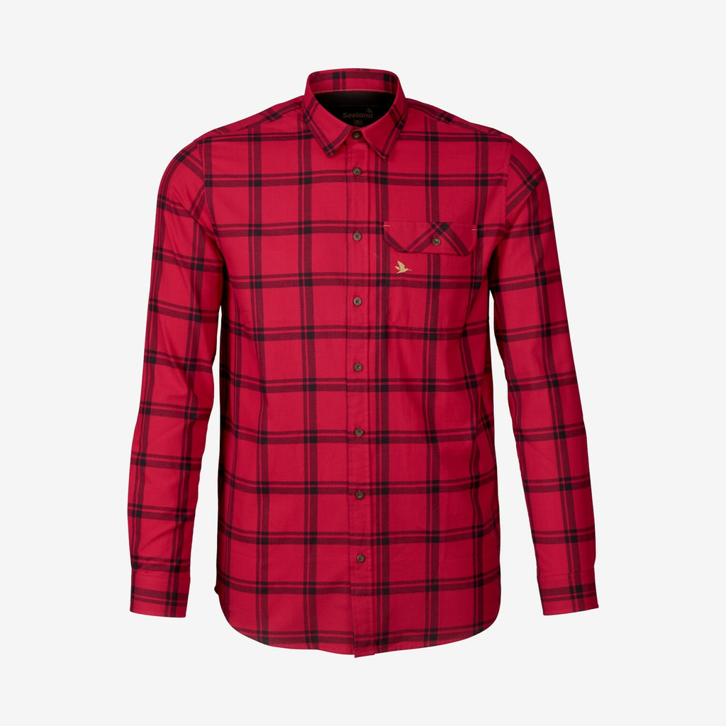 Seeland - Highseat skjorte (Rød) - 2XL