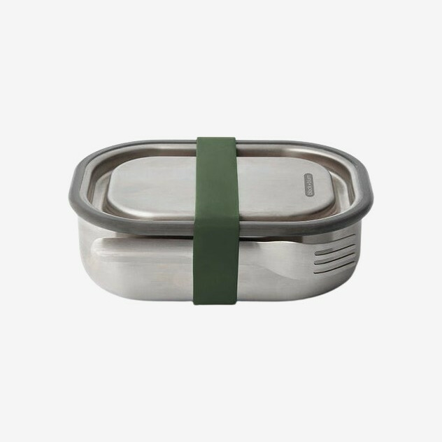 Black + Blum - Madkasse i rustfri stål 600ml (Grøn)
