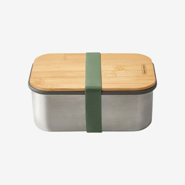 Black + Blum - Madkasse af rustfri stål (Grøn)