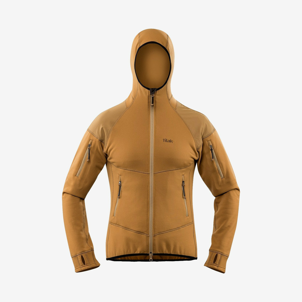 Tilak - Femund MiG hættetrøje (Brun) - M