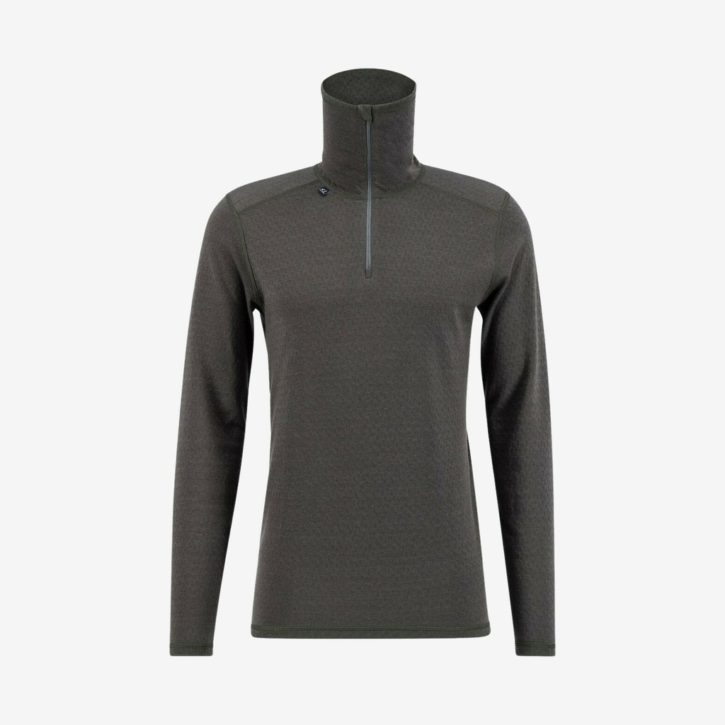 Ulvang Comfort 200 Turtle Neck, skiundertrøje, herre, mørkegrå