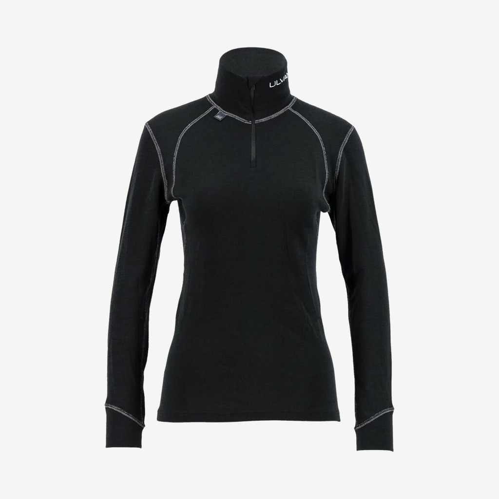 Ulvang - Turtle neck i termo til dame (Sort) - L