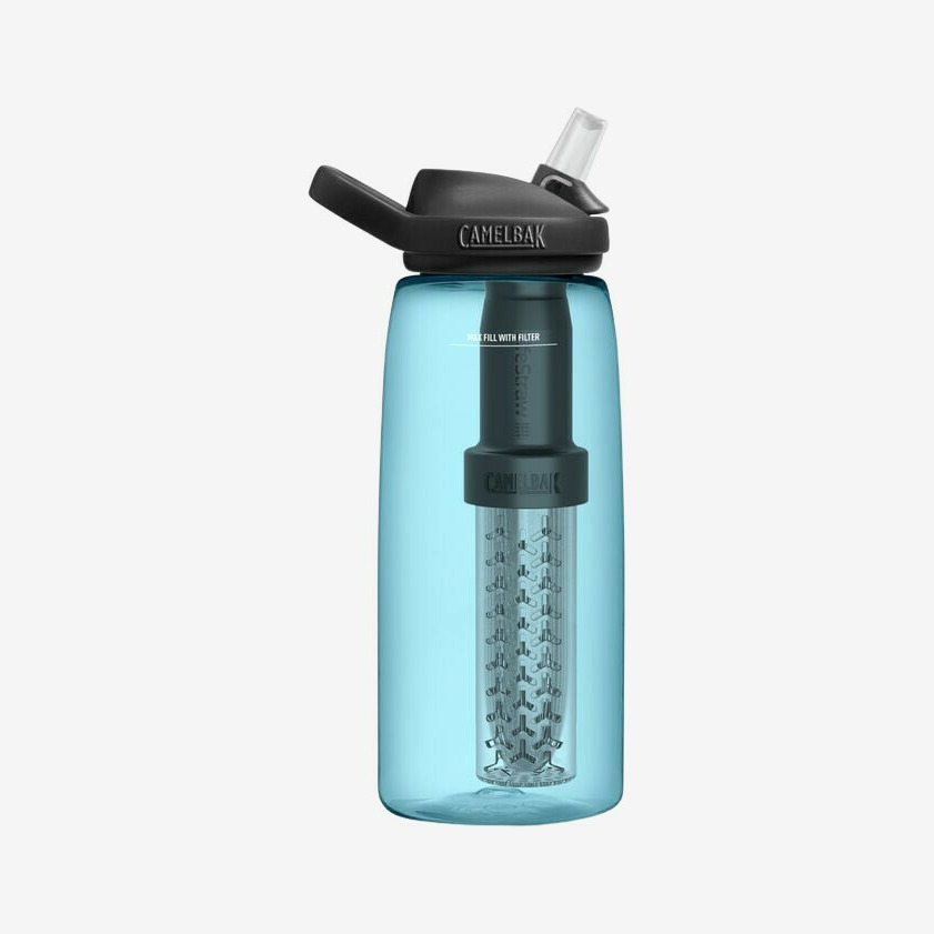 CamelBak - Eddy+ 1L, filtered by LifeStraw (Blå)