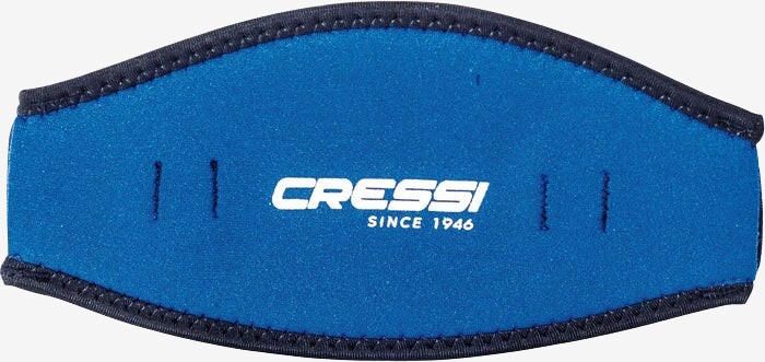 Cressi - Neoprencover til maskestrop (Blå)